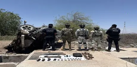 The Mexican Government's Security Cabinet reports on the results obtained from Operation Northern Border on July 31, 2025. Photo: Government of Mexico.