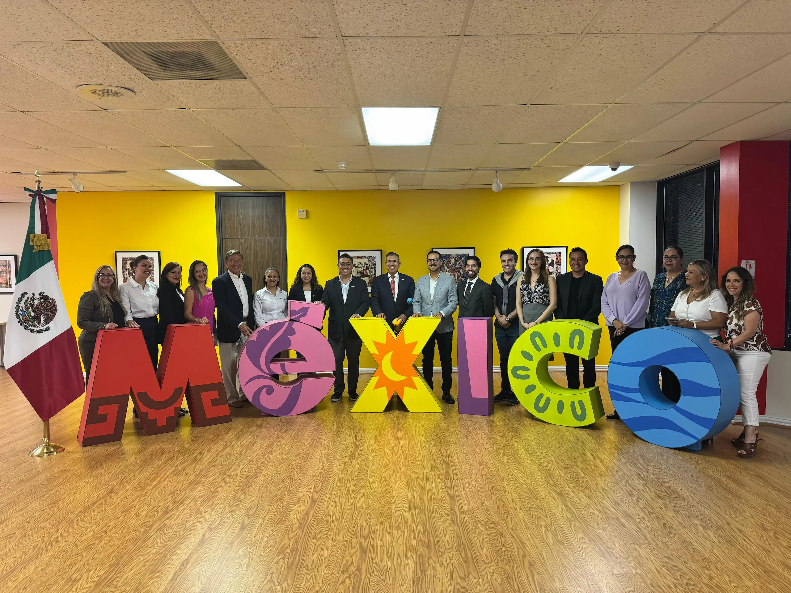 The cultural, culinary, and tourism wealth of Mexico arrived in Dallas with the Meet México Roadshow 2025. Photo: Ministry of Tourism