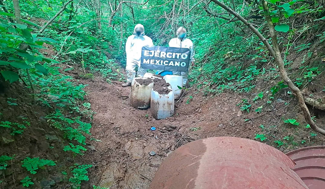 The Mexican Government's Security Cabinet reports on the results obtained from Operation Northern Border on September 2, 2025. Photo: Government of Mexico