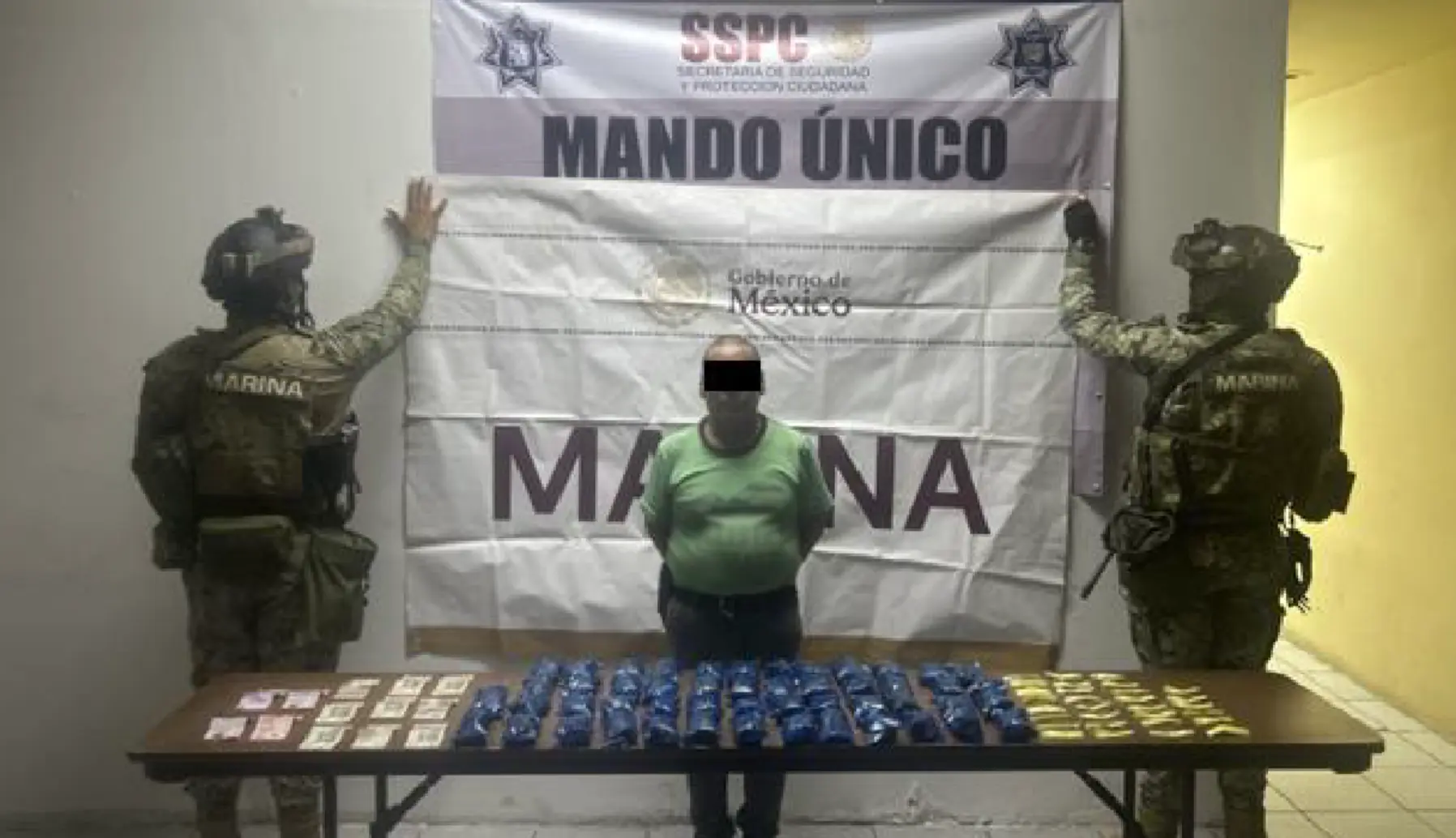 The Mexican Government's Security Cabinet reports on the results obtained from Operation Northern Border on September 3, 2025. Photo: Government of Mexico