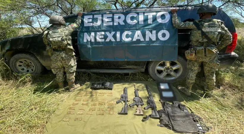 The Mexican Government's Security Cabinet reports on the results obtained from Operation Northern Border on September 4, 2025. Photo: Government of Mexico.