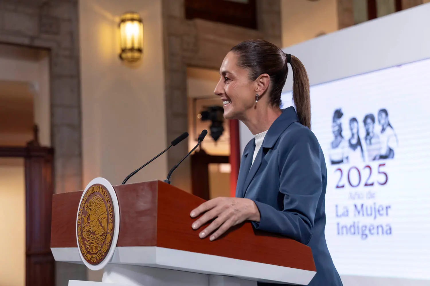 Morning Presidential Press Conference. Wednesday, September 17, 2025. Photo: Government of Mexico.