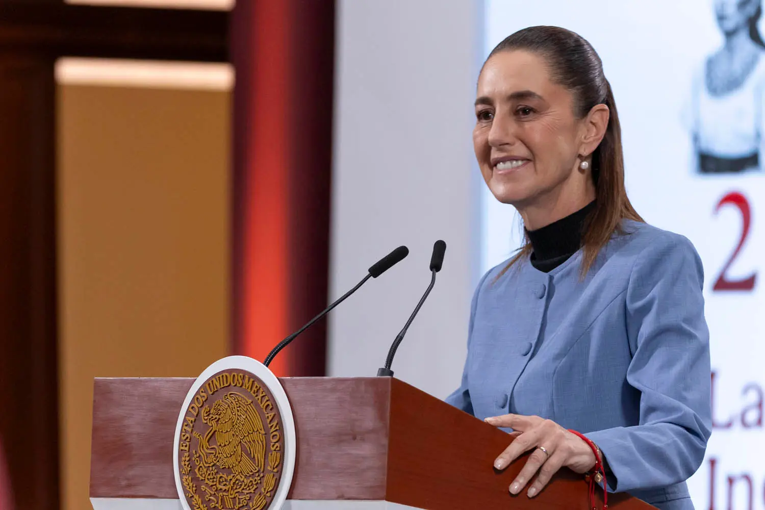 Morning Presidential Press Conference. Monday, September 22, 2025. Photo: Government of Mexico