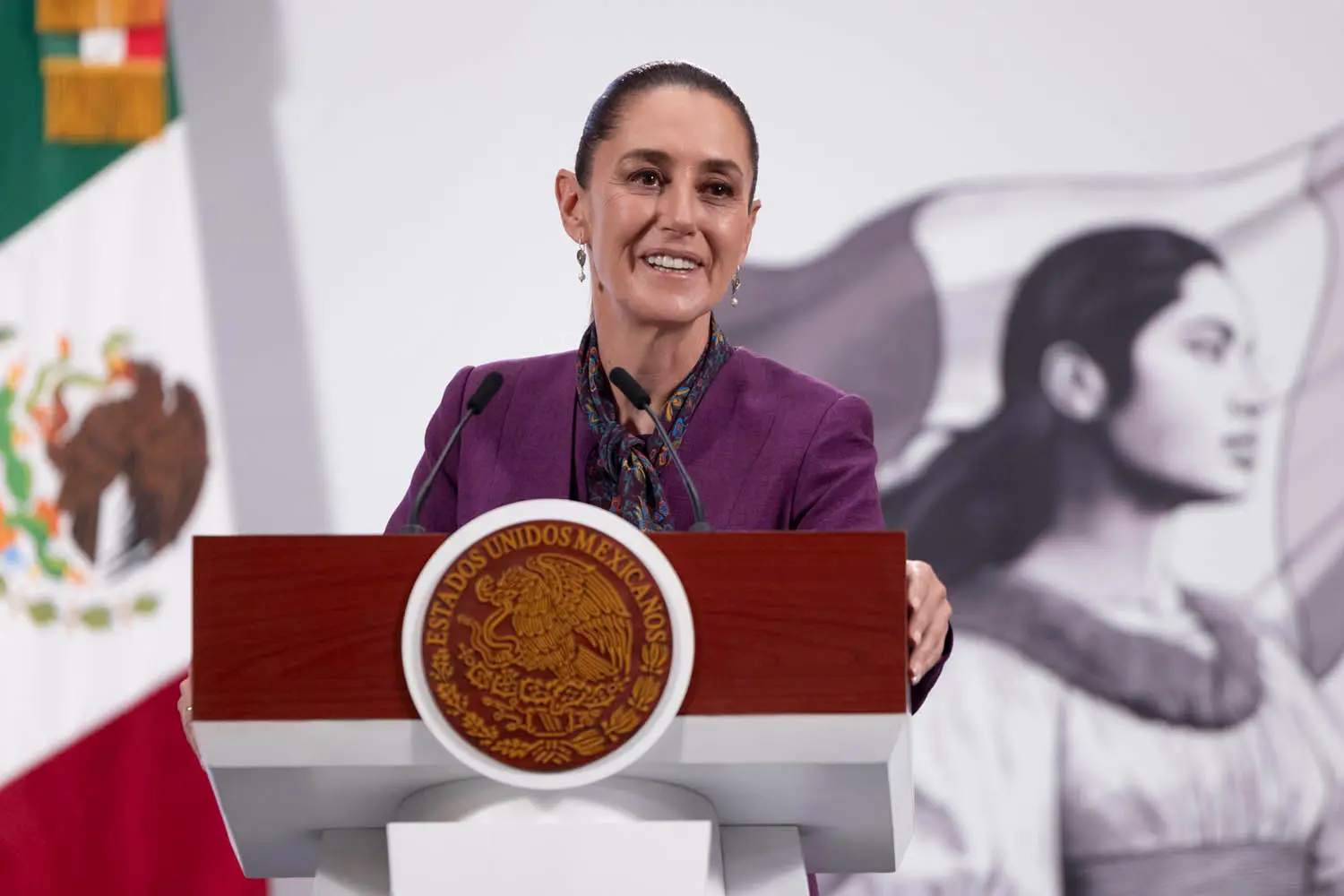 Morning Presidential Press Conference. Wednesday, September 3, 2025. Photo: Government of Mexico.