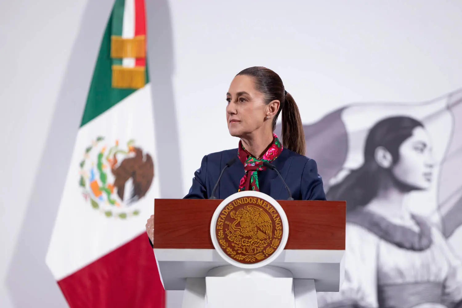 Morning Presidential Press Conference. Tuesday, September 9, 2025. Photo: Government of Mexico.