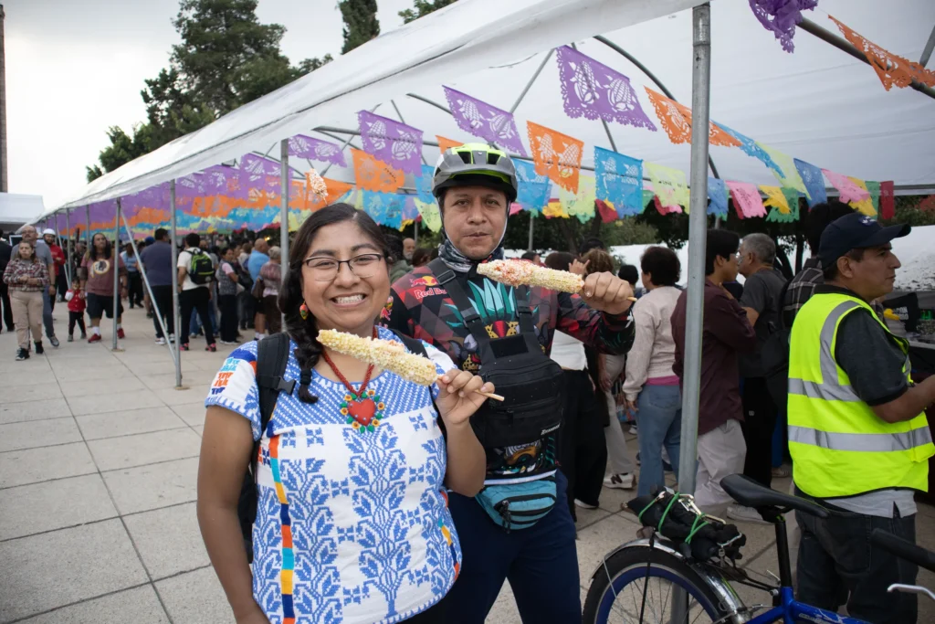 The Corn Fair ran from September 26 to 28, where more than 250 producers offered their products and crops in the heart of the city. Photo: Hans Leguízamo / MxPA