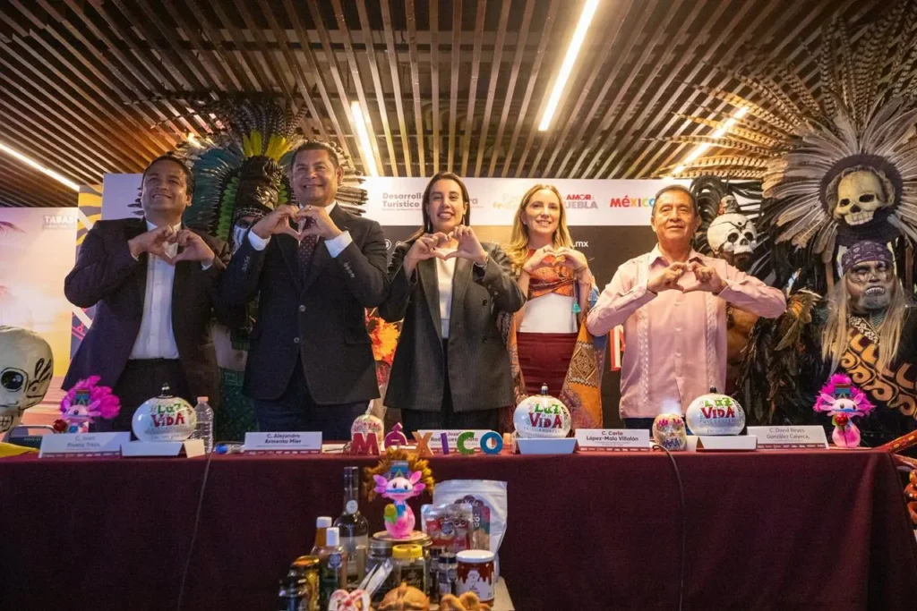 With more than 45 cultural and tourism events in various municipalities, the state of Puebla is set to celebrate the Day of the Dead. Photo: Sectur