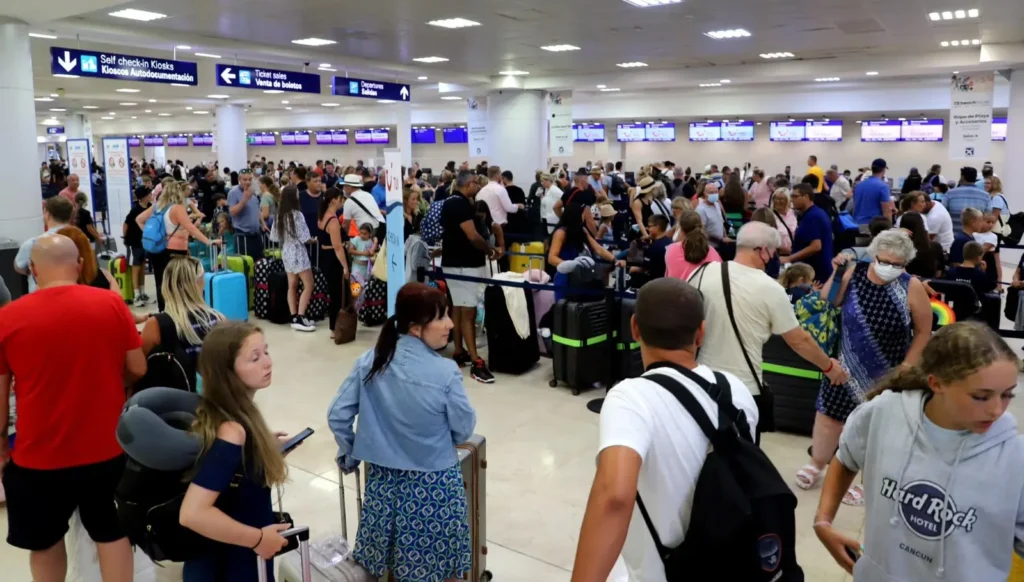 More than 14 million Foreign Tourists arrived in Mexico during the first eight months of 2025, reported Josefina Rodríguez Zamora, Minister of Tourism. Photo: Sectur