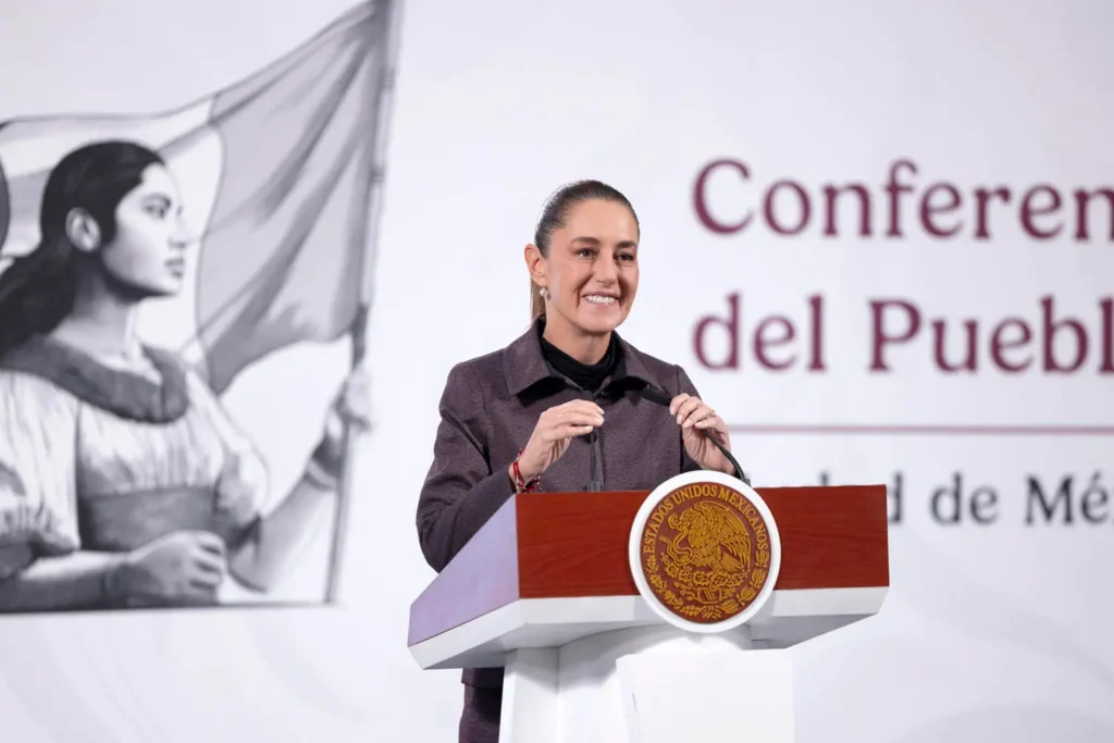 Morning Presidential Press Conference. Tuesday, October 7, 2025. Photo: Government of Mexico