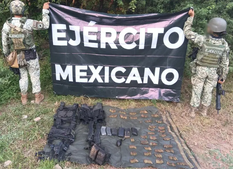 The Mexican Government's Security Cabinet reports on the results of Operation Northern Border on October 22, 2025. Photo: Government of Mexico