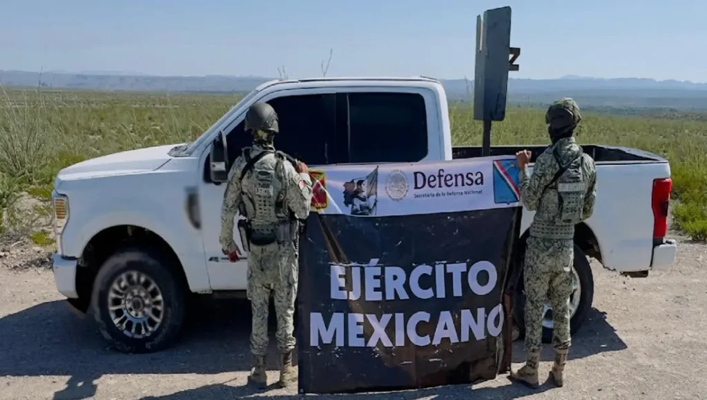 The Mexican Government's Security Cabinet reports on the results of Operation Northern Border on October 3, 4, and 5, 2025. Photo: Government of Mexico.