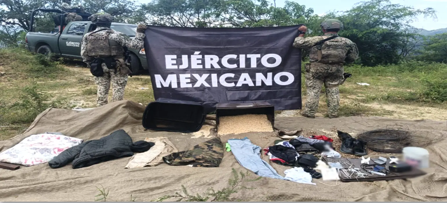 The Mexican Government's Security Cabinet reports on the results of 'Operation Northern Border' on October 9, 2025. Photo: Government of Mexico.