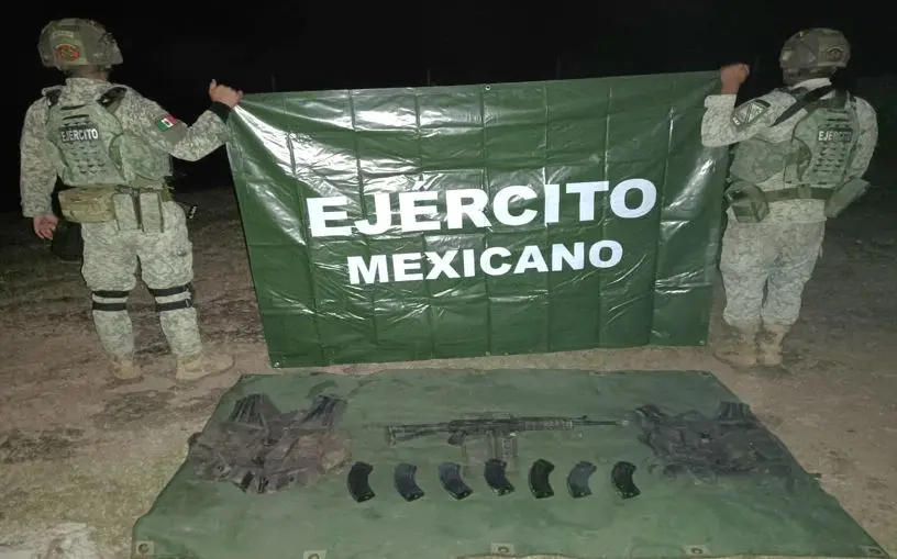 The Mexican Government's Security Cabinet reports on the results of Operation Northern Border on October 10, 11, and 12, 2025. Photo: Government of Mexico