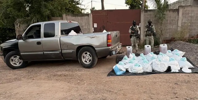 The Mexican Government's Security Cabinet reports on the results obtained from Operation Northern Border on October 20, 2025. Photo: Government of Mexico
