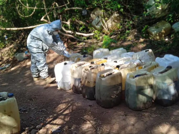 The Mexican Government's Security Cabinet reports on the results of Operation Northern Border on October 21, 2025. Photo: Government of Mexico