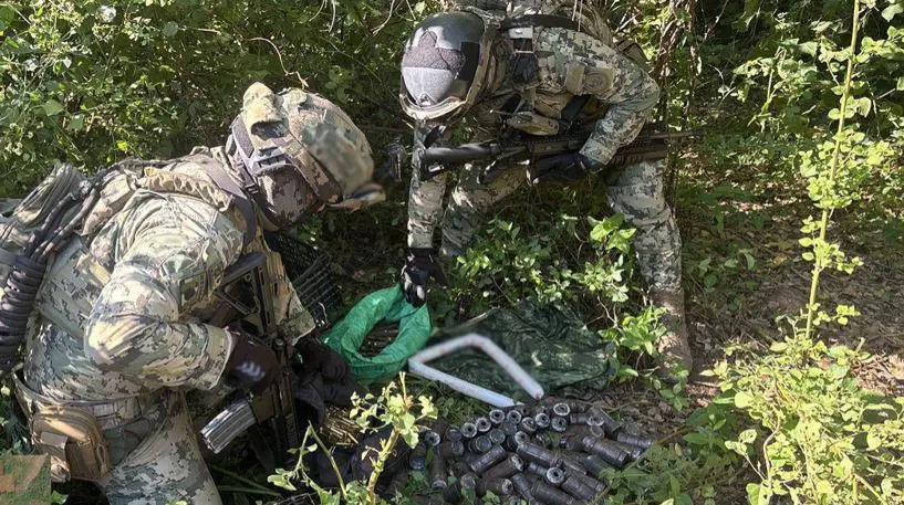 The Mexican Government's Security Cabinet reports on the results of Operation Northern Border on October 28, 2025. Photo: Government of Mexico