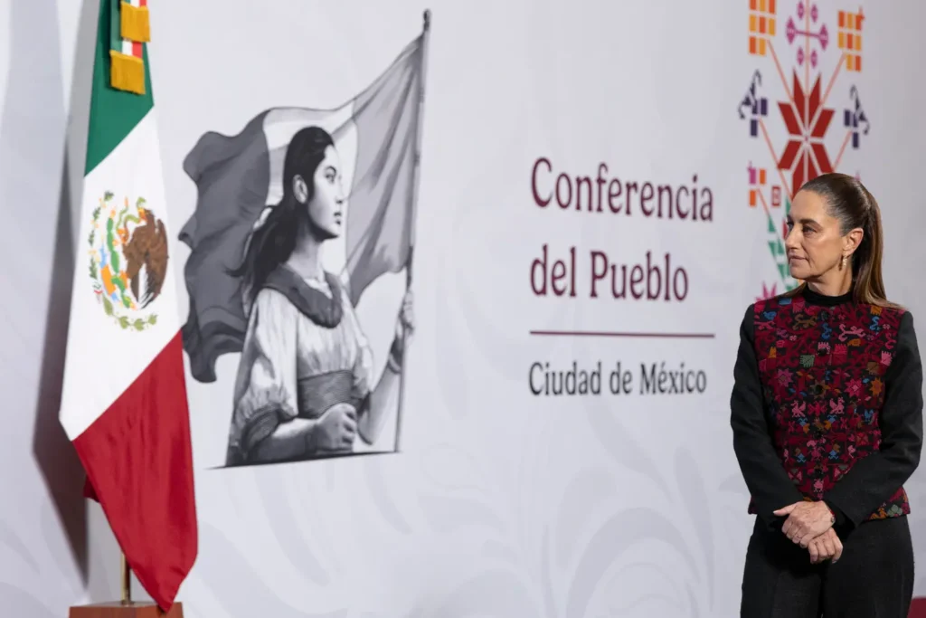 Morning Presidential Press Conference. Friday, October 10, 2025. Photo: Government of Mexico.