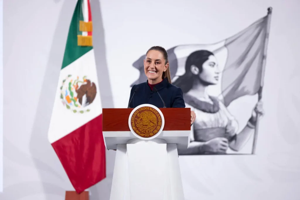Morning Presidential Press Conference. Tuesday, October 14, 2025. Photo: Government of Mexico