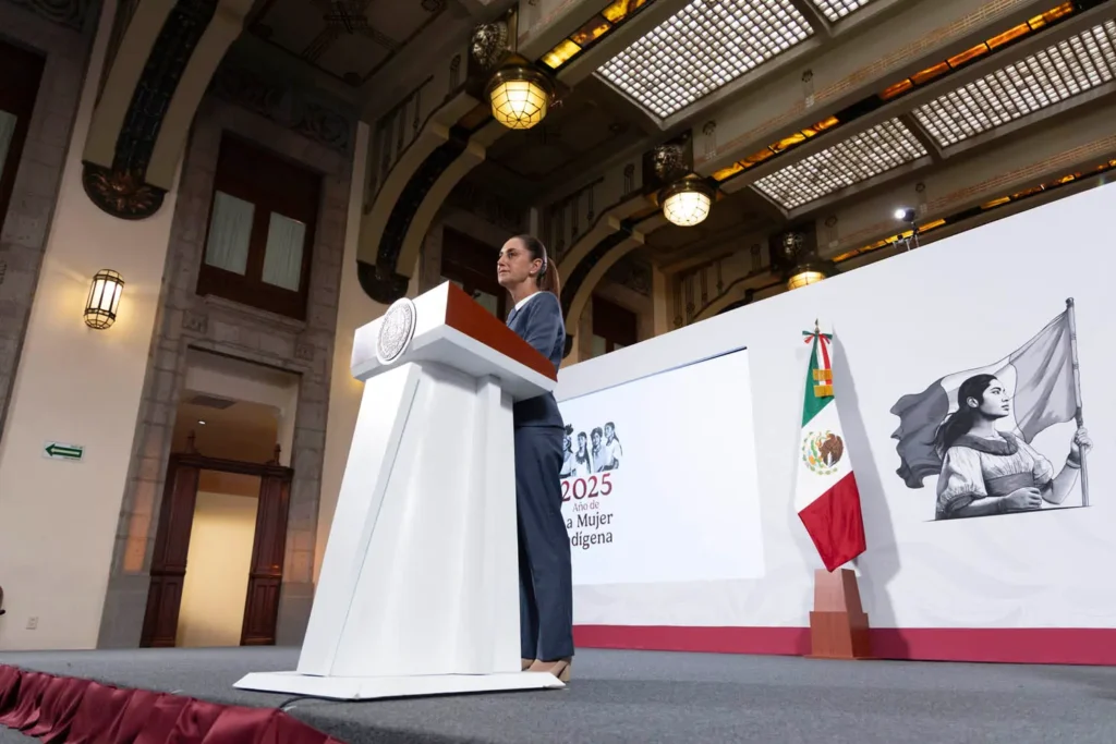 Morning Presidential Press Conference. Wednesday, October 15, 2025. Photo: Government of Mexico