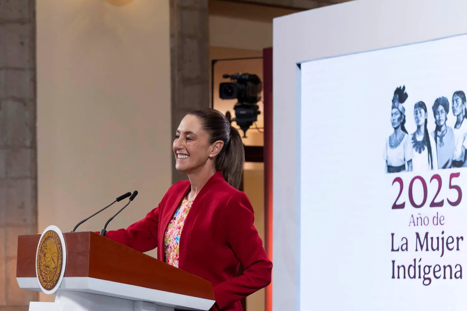 Morning Presidential Press Conference. Monday, October 27, 2025. Photo: Government of Mexico