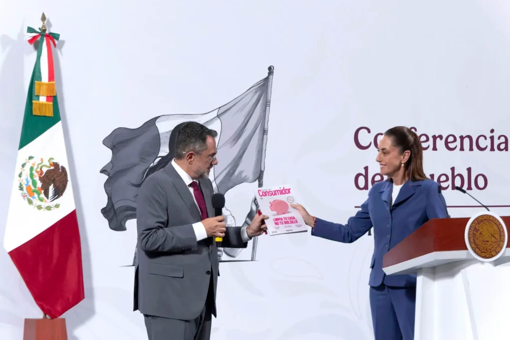 Morning Presidential Press Conference. Monday, October 6, 2025. Photo: Government of Mexico