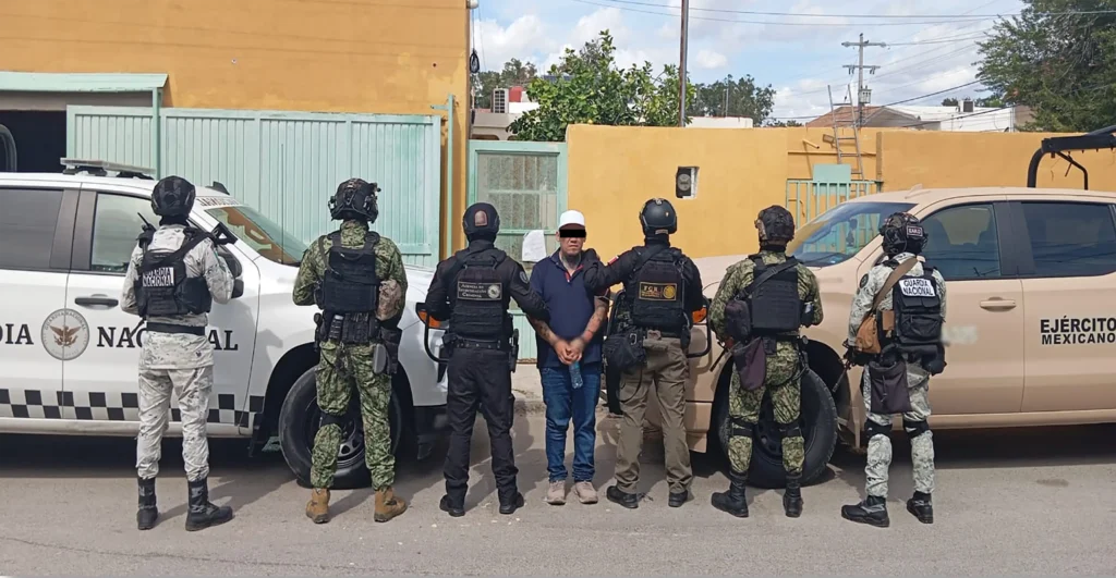 The Mexican Government's Security Cabinet reports on the results of Operation Northern Border on October 6, 2025. Photo: Government of Mexico.