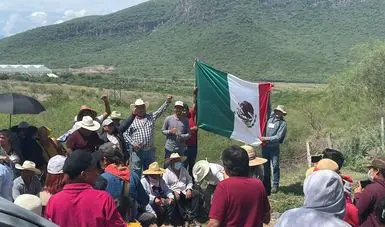 Ruling on the El Petacal property of the San Isidro Ejido located in Jalisco in July 2022. Photo: Ministry of Agrarian, Territorial and Urban Development (Sedatu)