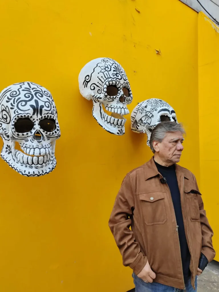 Julio César Guerrero recalled how his family was affected by the repatriation programs of Mexicans in the U.S. during the 20th century and how, through the civil rights movement, a political Chicano identity emerged to fight discrimination and exclusion. Photo: Pamela Cruz MxPA