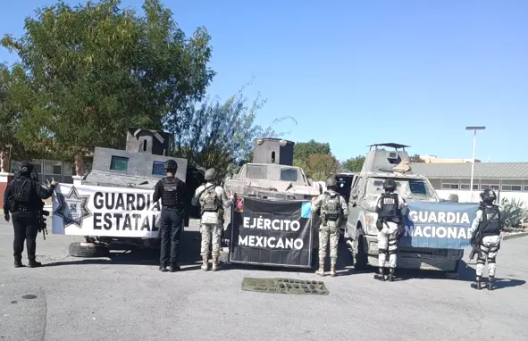 The Mexican Government's Security Cabinet reports on the results of Operation Northern Border on November 7, 8, and 9, 2025. Photo Government of Mexico.