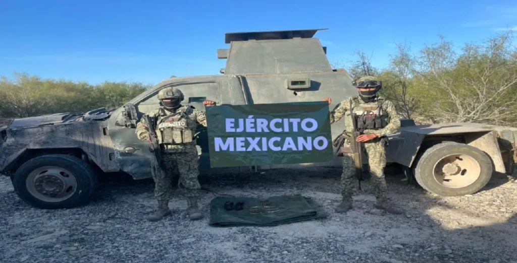 The Mexican Government's Security Cabinet reports on the results of Operation Northern Border on November 11, 2025. Photo: Government of Mexico