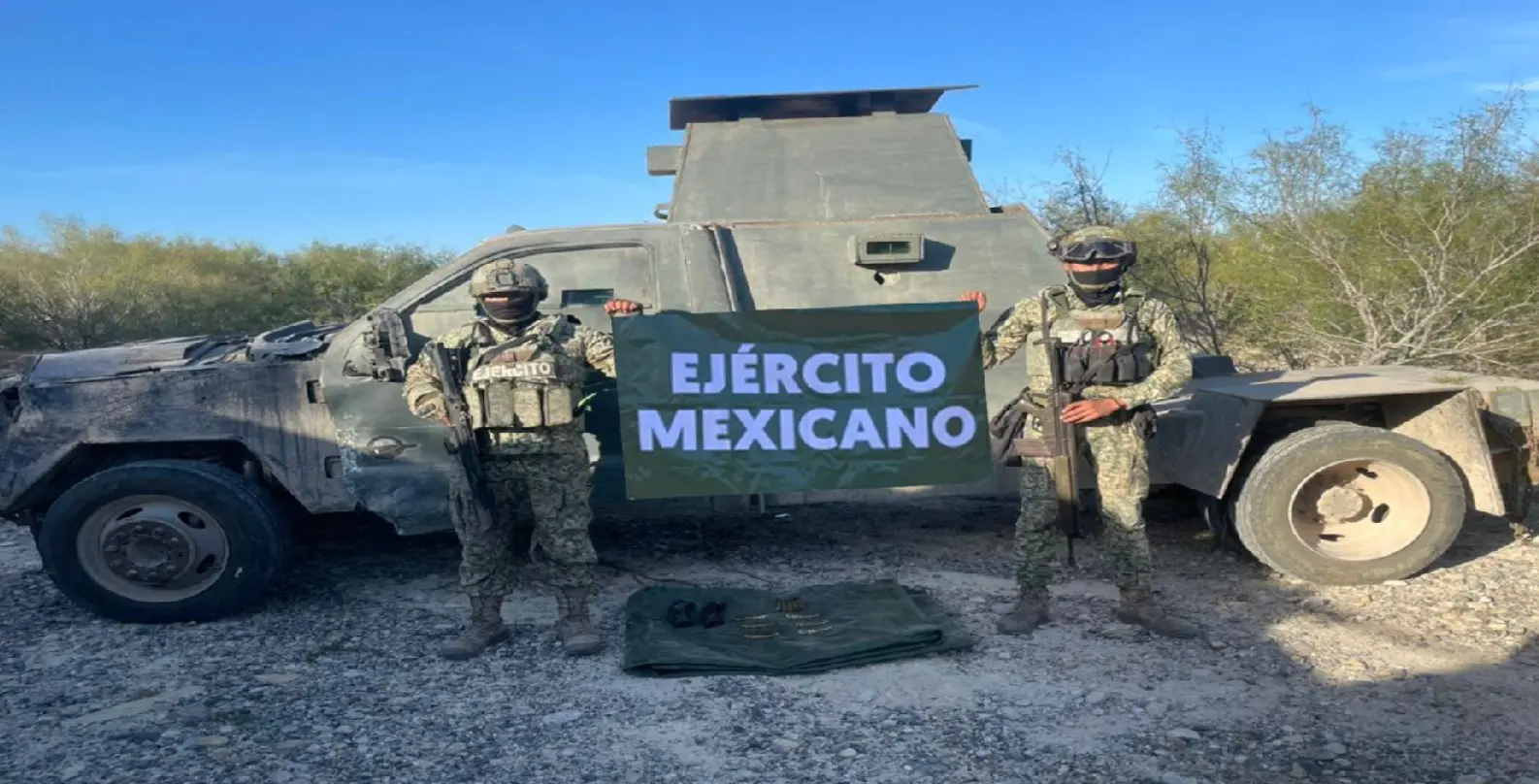 The Mexican Government's Security Cabinet reports on the results of Operation Northern Border on November 11, 2025. Photo: Government of Mexico