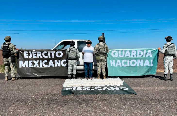 The Mexican Government's Security Cabinet reports on the results of Operation Northern Border on November 13, 2025. Photo: Government of Mexico.