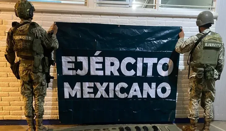 The Mexican Government's Security Cabinet reports on the results of Operation Northern Border on November 18, 2025. Photo: Government of Mexico