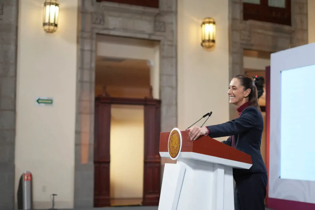 Morning Presidential Press Conference. Tuesday, November 11, 2025. Photo: Government of Mexico