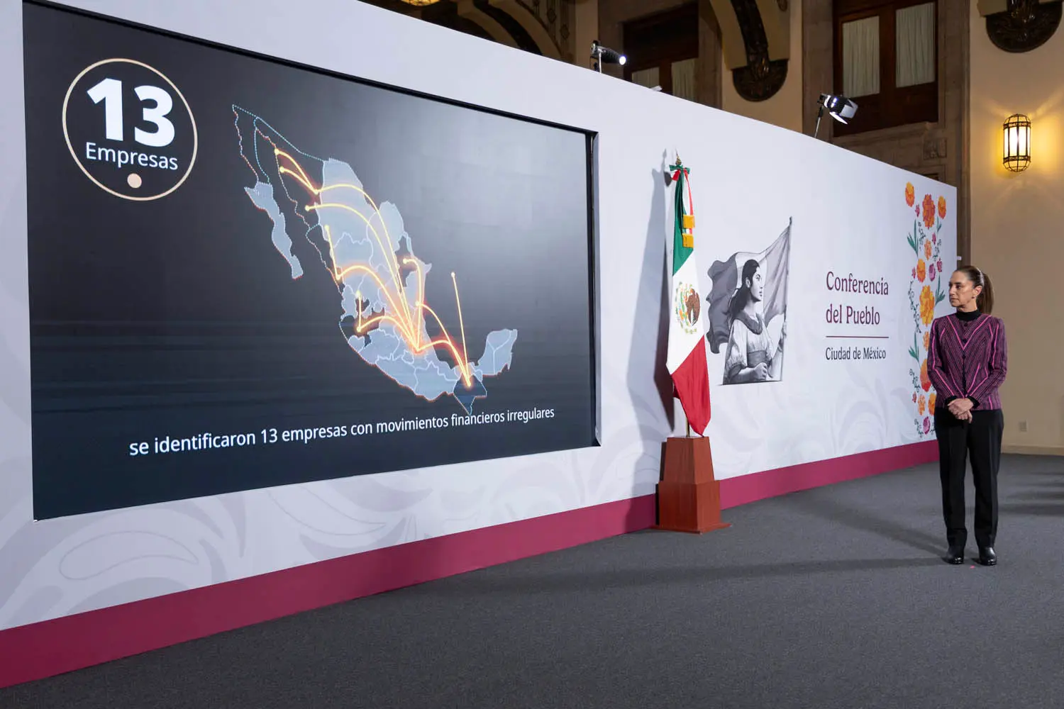The Mexican government, through the SSPC and the SHCP, reported that a complex money laundering scheme was detected in 13 casinos involving irregular financial movements. Photo: Government of Mexico