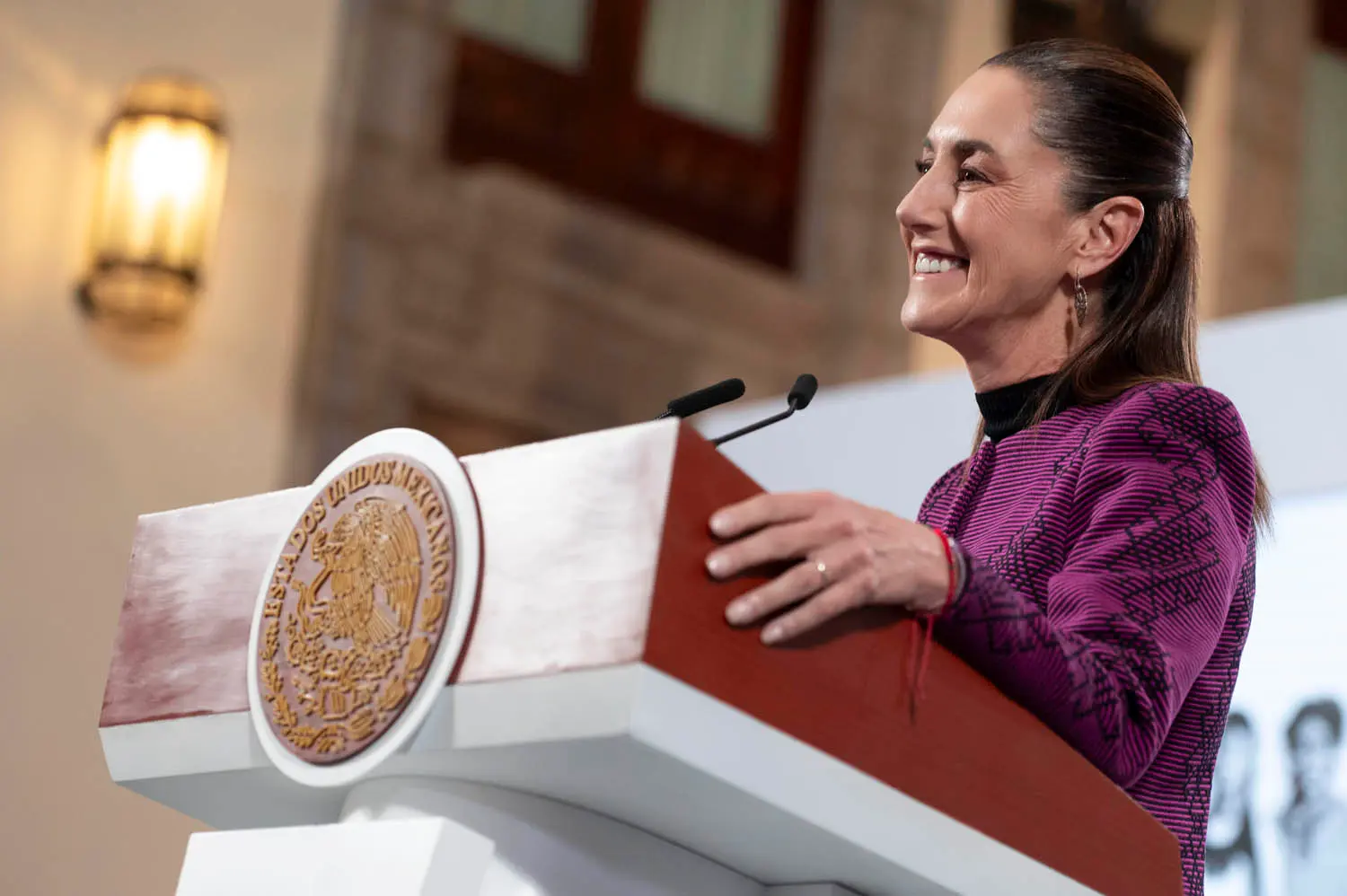 Morning Presidential Press Conference. Wednesday, November 19, 2025. Photo: Government of Mexico