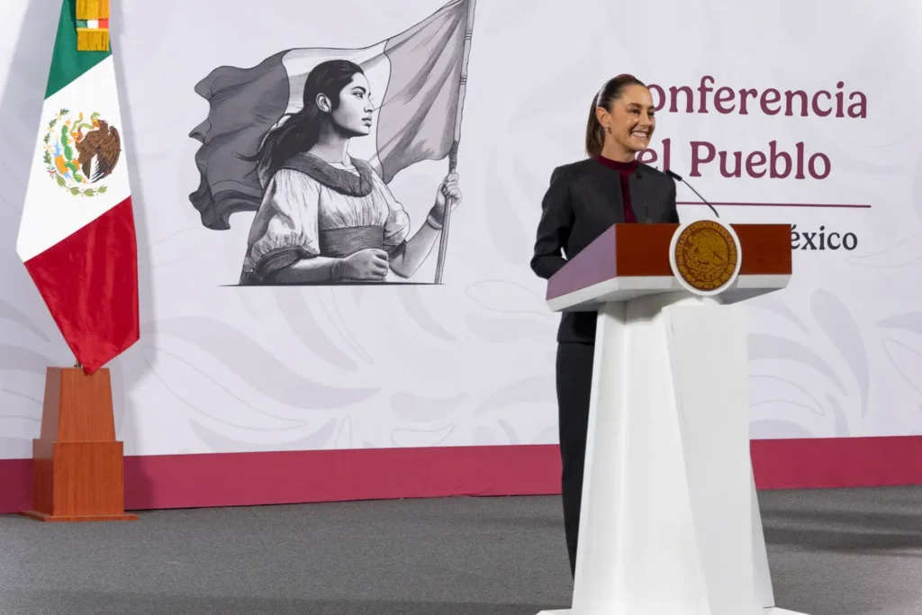 Morning Presidential Press Conference. Friday, November 21, 2025. Photo: Government of Mexico.
