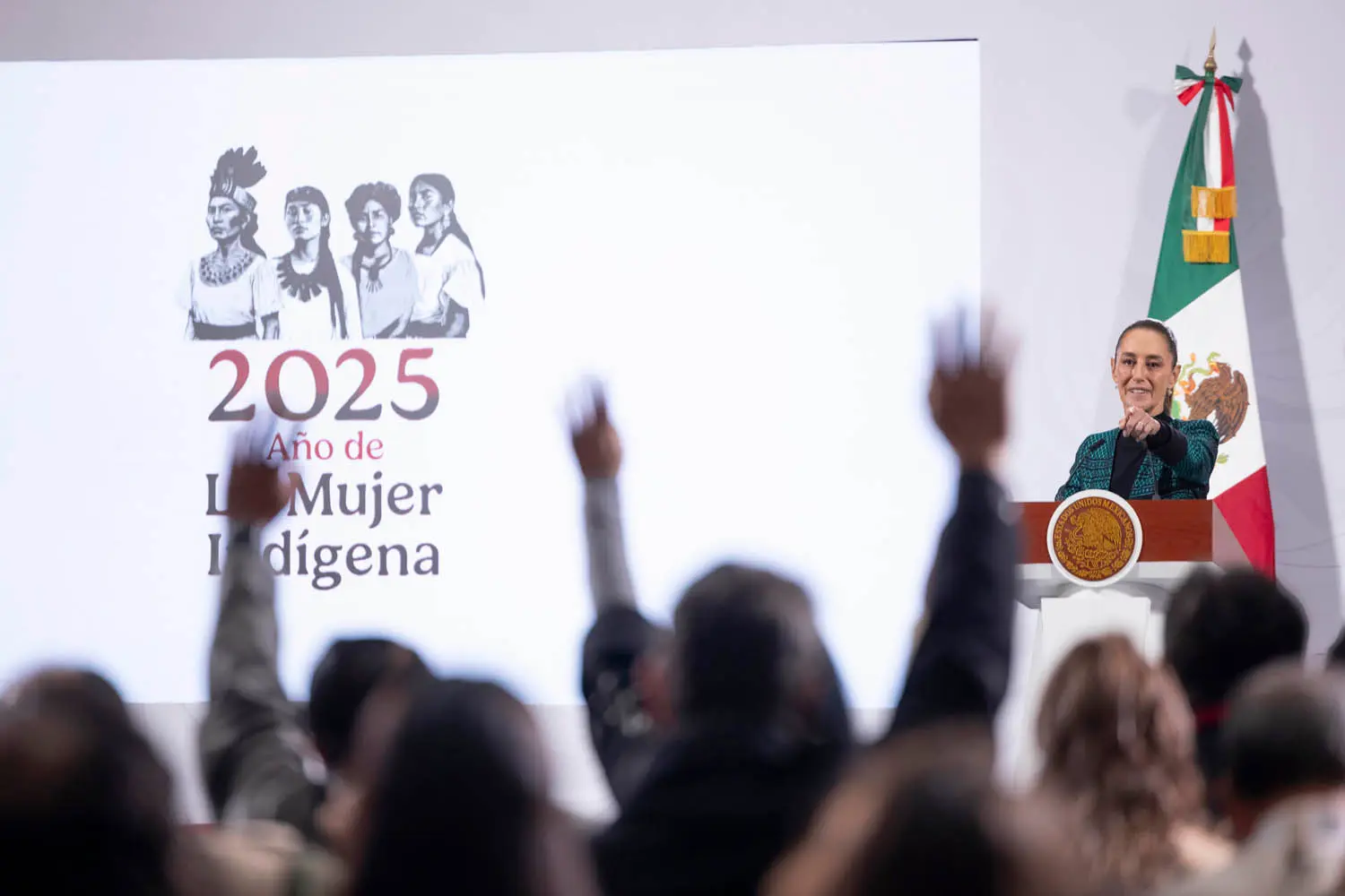 Morning Presidential Press Conference. Tuesday, November 4, 2025. Photo: Government of Mexico.
