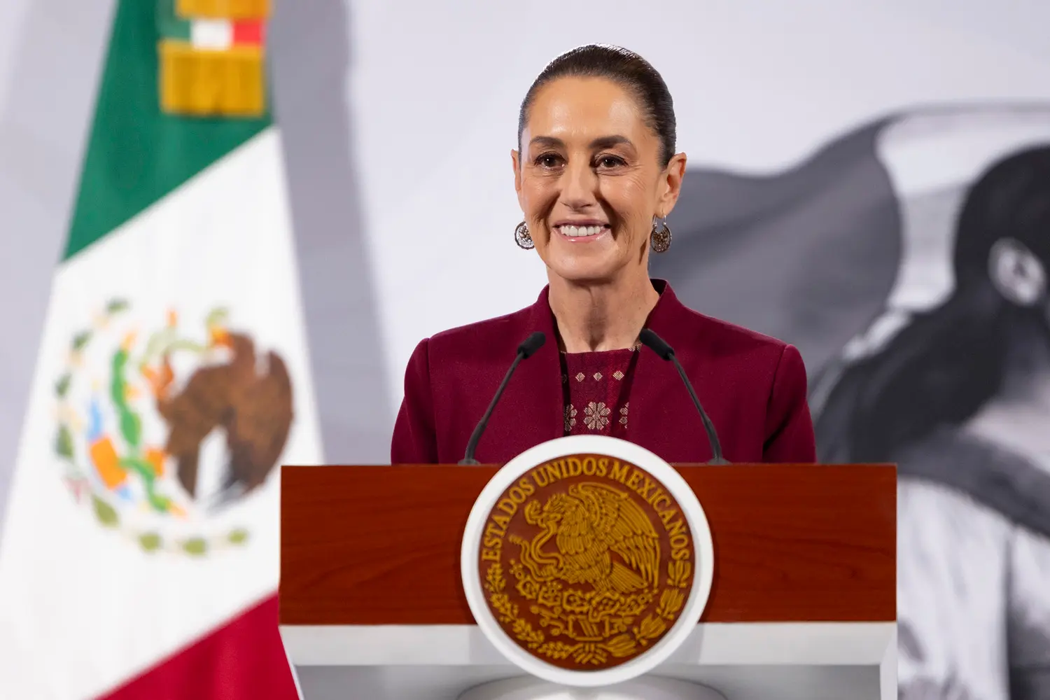 Morning Presidential Press Conference. Friday, November 7, 2025. Photo: Government of Mexico