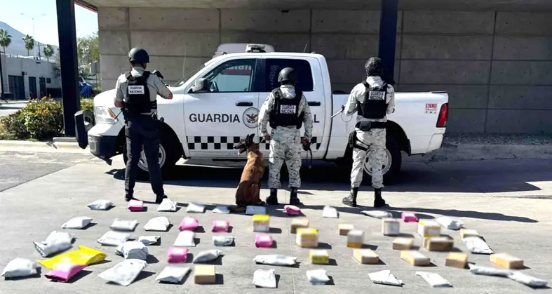 The Mexican Government's Security Cabinet reports on the results of Operation Northern Border on November 10, 2025. Photo: Government of Mexico.