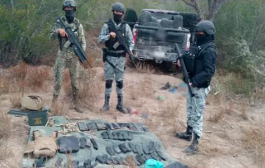 The Security Cabinet of the Government of Mexico reports the results obtained from 'Operation Northern Border' on December 12, 13, and 14, 2025. Photo: Government of Mexico