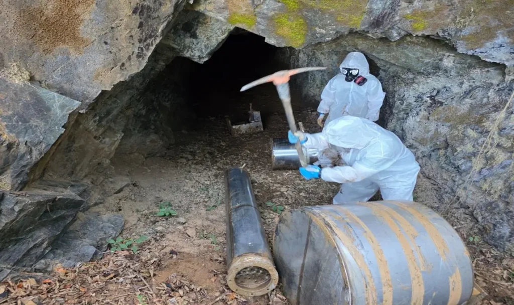 The Mexican Government's Security Cabinet reports on the results of Operation Northern Border on December 10, 2025. Photo: Government of Mexico