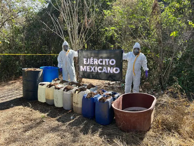 The Mexican Government's Security Cabinet reports on the results of Operation Northern Border for December 15, 2025. Photo: Government of Mexico