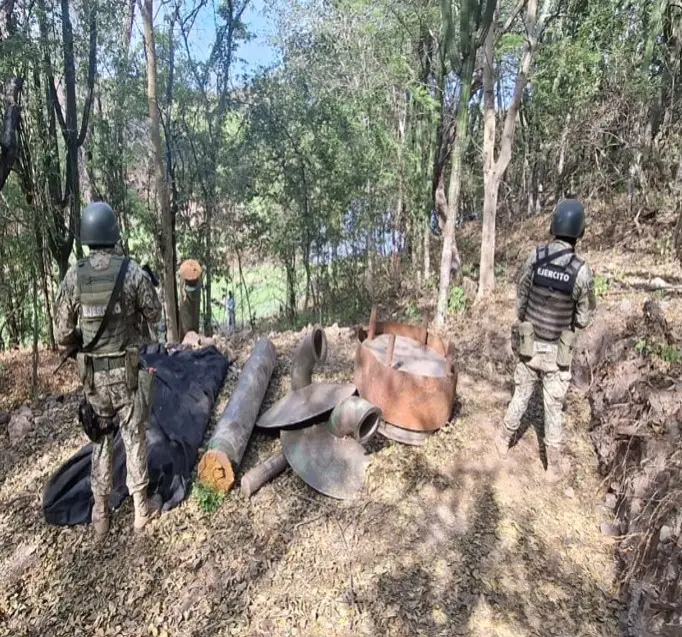 The Mexican Government's Security Cabinet reports on the results of Operation Northern Border on December 1, 2025. Photo: Government of Mexico