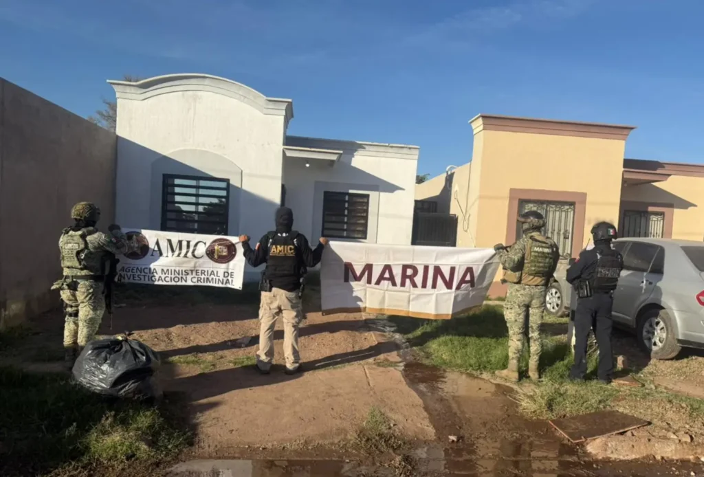 The Mexican Government's Security Cabinet reports the results of Operation Northern Border on December 29, 2025. Photo: Government of Mexico