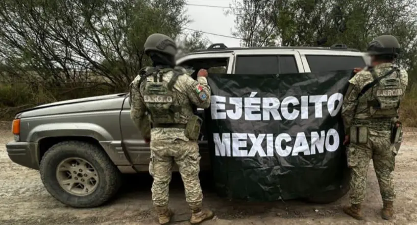 The Mexican Government's Security Cabinet reports on the results obtained from Operation Northern Border on December 5, 6, and 7, 2025. Photo: Government of Mexico