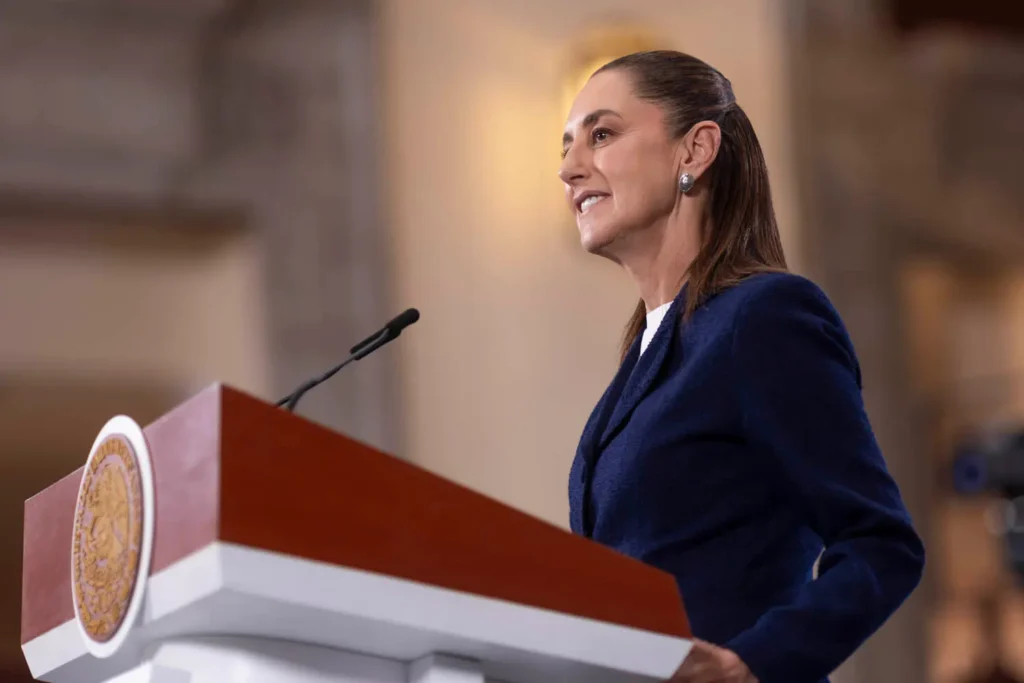 Morning Presidential Press Conference. Monday, December 15, 2025. Photo: Government of Mexico