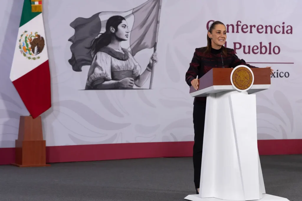 Morning Presidential Press Conference. Wednesday, December 17, 2025. Photo: Government of Mexico