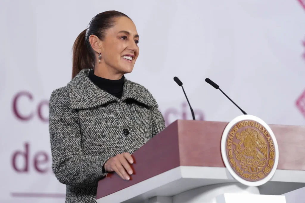 Morning Presidential Press Conference. Thursday, December 18, 2025. Photo: Government of Mexico