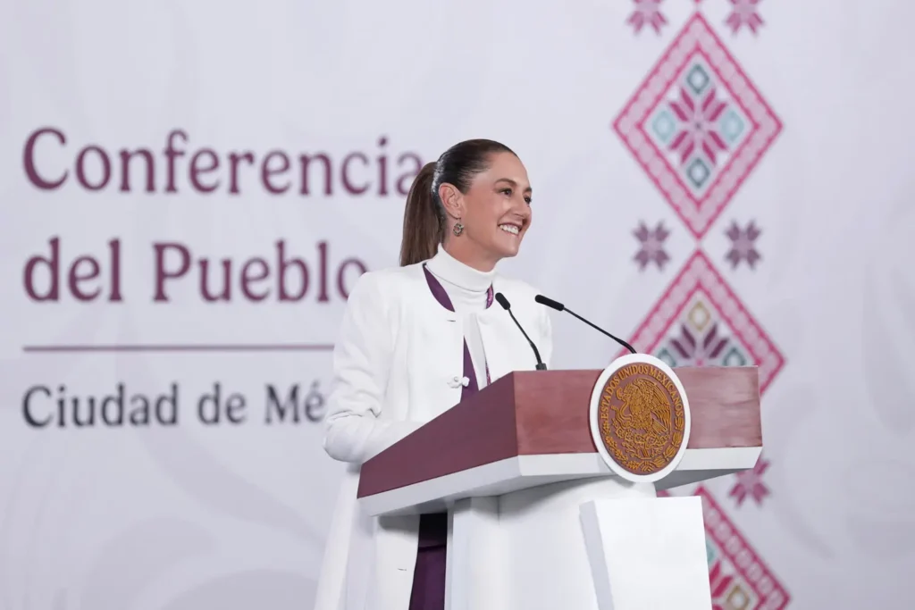 Morning Presidential Press Conference. Monday, December 22, 2025. Photo: Government of Mexico
